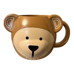 Starbucks Tan Teddy Bear  14oz Ceramic Mug – Limited Edition – New 2035 NWT